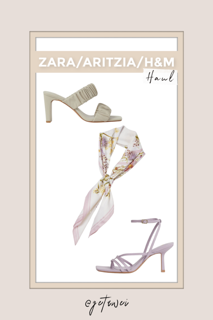 getawei Aritzia Haul Blog